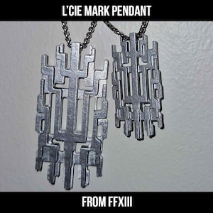 Final Fantasy 13 Lightning Necklace - Etsy