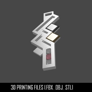 Final Fantasy XIII - Ligtning&#39;s necklace - Files for 3D printing