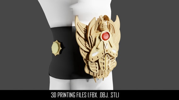 Tiger Mask - Naoto Date's Wrestling Belt - Files for 3D