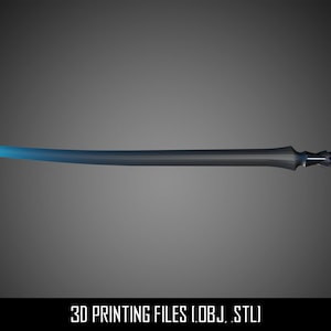 Blade and Soul - Twilight&#39;s Edge sword - Files for 3D printing - sliced
