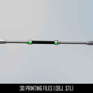 Final Fantasy VII Remake - Aerith&#39;s Guard Stick with material slot - Files for 3D printing - sliced