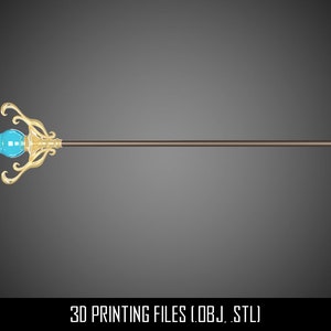 Atelier Rorona - Rorona&#39;s staff - Files for 3D printing - sliced