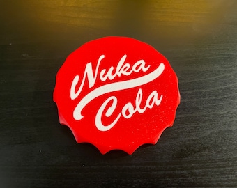Nuka Cola Coaster | Fully multicolor 3D printed | Novelty Game Gift | Fallout