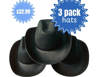Sombrero de vaquera, sombreros de vaquero al por mayor, sombreros de despedida de soltera, vaquera rosa, vaquera negra, vaquera espacial, despedida de soltera en Nashville, despedida de soltera en Austin