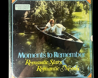 Sealed 1986 Reader's Digest vinyl set, "Moments to Remember: Romantic Stars, Romantic Moods"