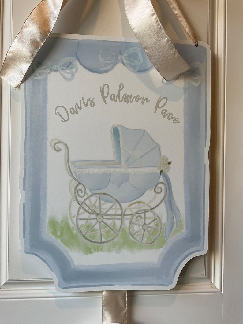 Stork Door Hanger