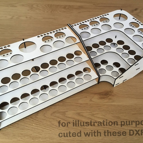 Paint Rack 3mm for Laser Cutting DXF Etsy