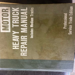 Manual de reparo profissional para caminhões pesados MOTOR