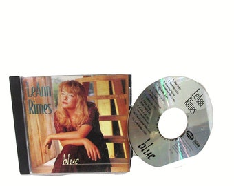 1996 LeAnn Rimes Blue Country Music CD Curb Records D277821