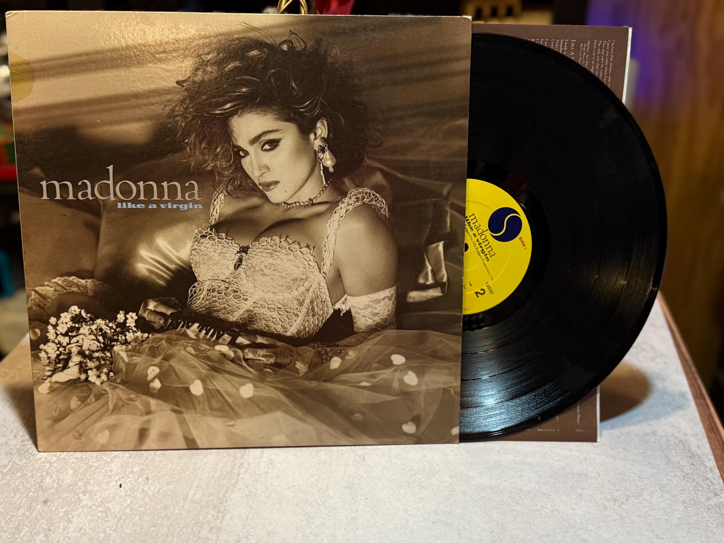 マドンナ - ライク・ア・ヴァージン ビニールレコード LP 33 ビニール 