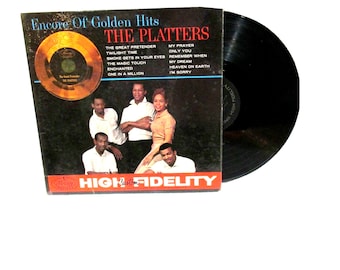 1960 The Platters Encore Of Golden Hits Vinyl 33lp Mercury Records Mg 20591 Mono