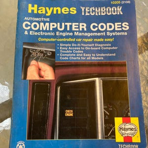 1997 Haynes Automotive Computer Codes Electronic Engine Management Systems Techbook 10205  2108