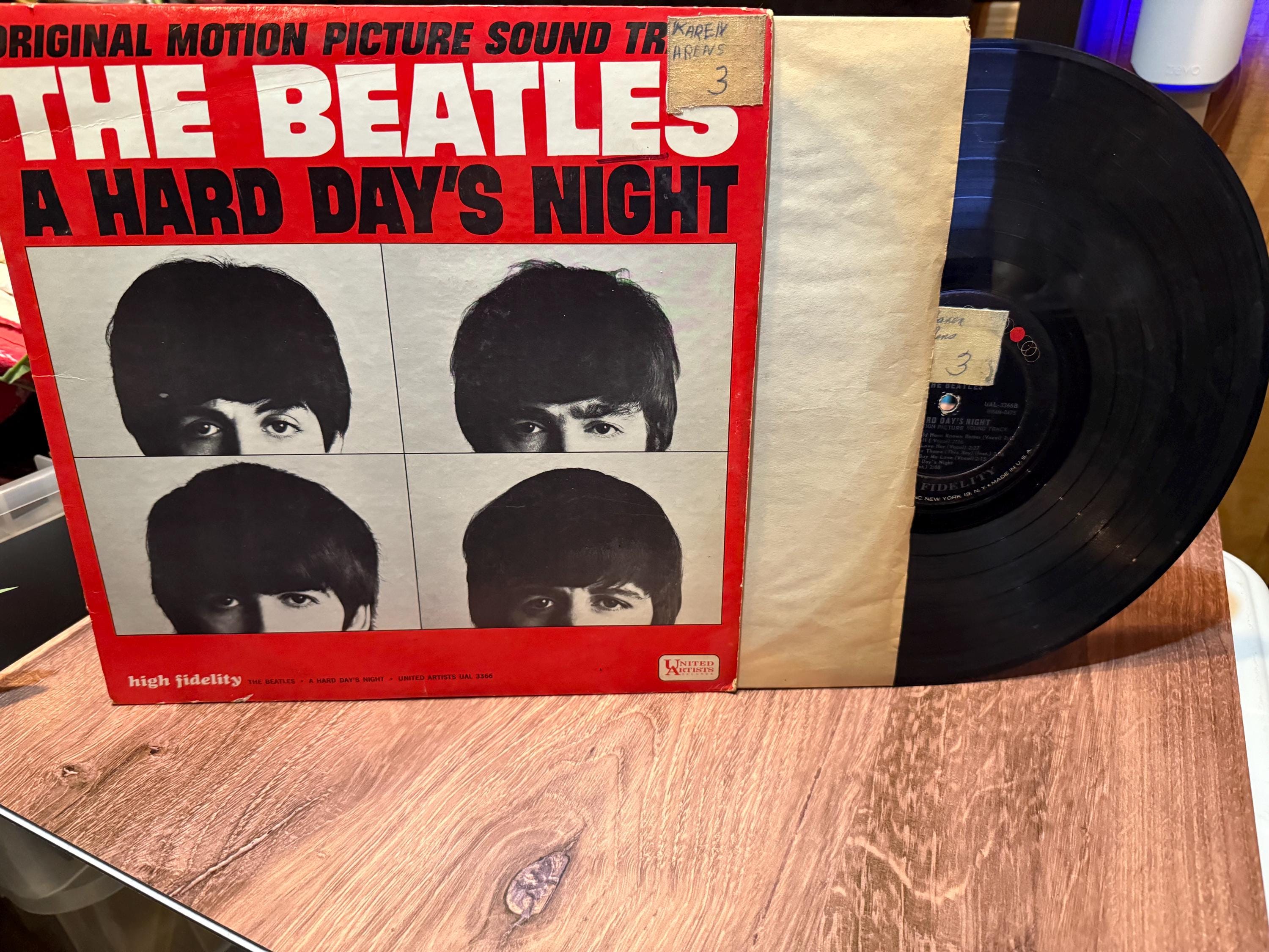 Hard days night 1964 - Etsy 日本