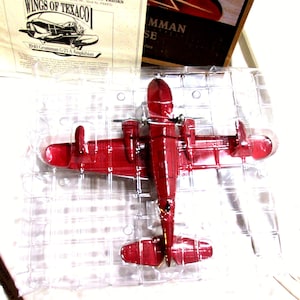 ERTL Wings of Texaco Die Cast Coin Bank 1940 Grumman Goose 4th in series