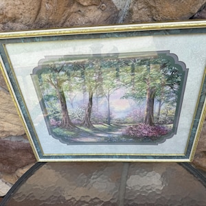 Home Interiors Framed Print Forest Path F Buckley