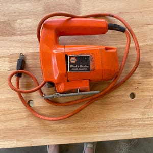 Black N Decker Variable Speed Jigsaw vintage