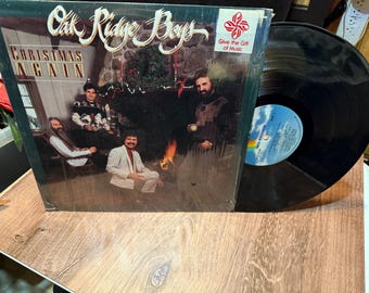 1986 Christmas Again by The Oak Ridge Boys MCA 5766 Vinyl 33 Record