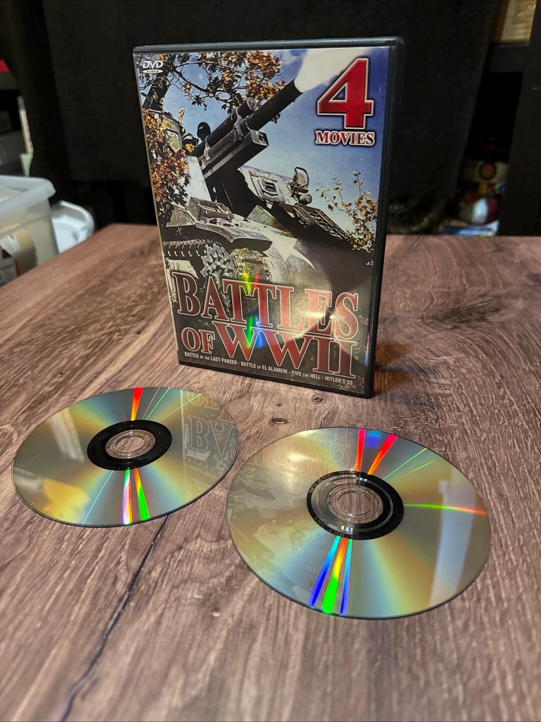 Battles of World War II - Four Movie DVD Set (DVD, 2003, 2-disc Set) - Etsy