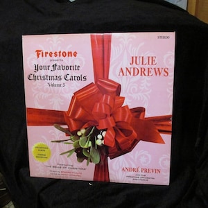 1966 Firestone Your Favorite Christmas Carols Vol 5 Stero slp7012 LP 33 Vinyl