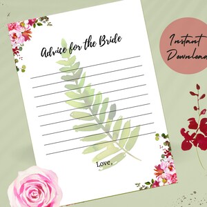 Advice for the bride