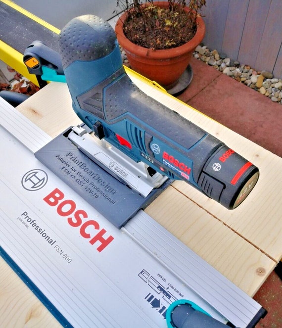 Bosch Professional Guide Rail Adapter For Circular Saws - Compatible With Bosch GKS, PKS Saws, Fits FSN Rails