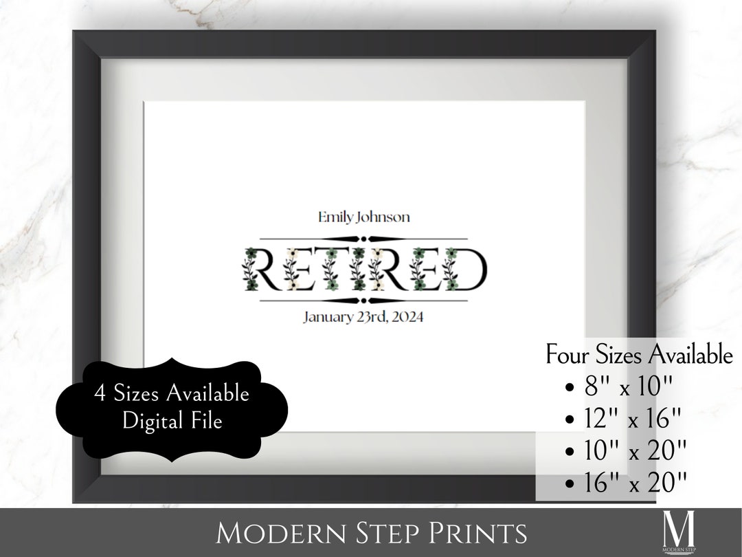 Retirement Party Decorations Retirement Banner Decor, Retirement Sign