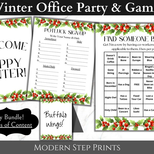 Staff Holiday Sheet - Etsy