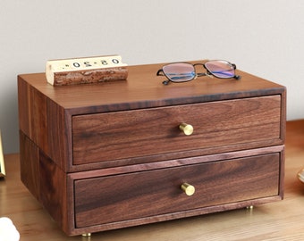 Solid Wood Drawer Organizer | File Organizer | Desktop Shelf | Cosmetic Storage | Booster Shelf