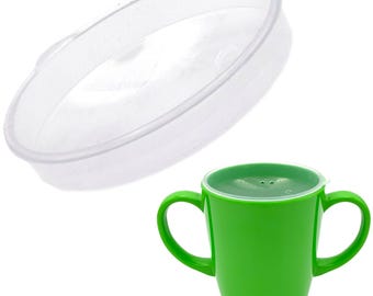 Tampa de plástico transparente para caneca Rosa Lifestyle