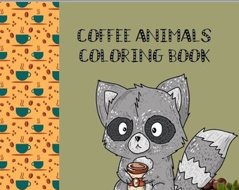 Coffee and Coloring - Etsy