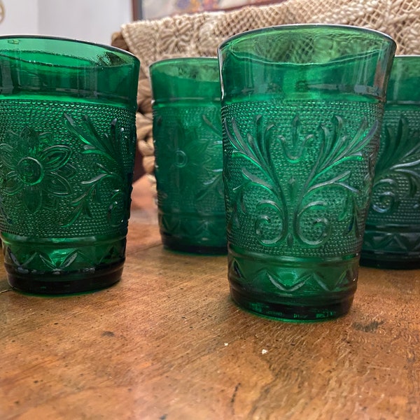 Vintage Juice Glass Etsy