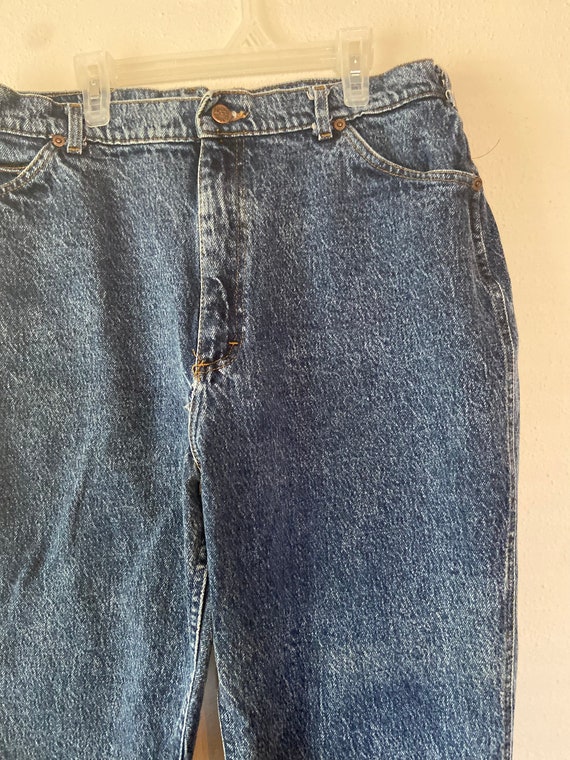 Vintage acid wash Lee jeans, 1990s 1980s - image 7