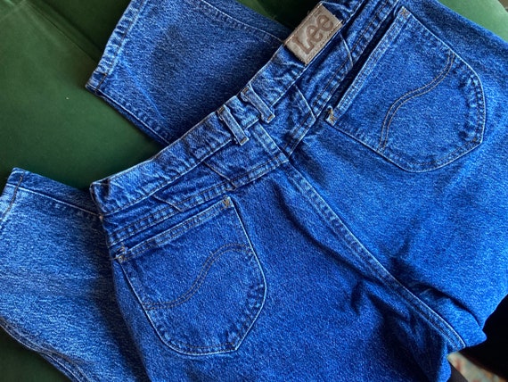 Vintage acid wash Lee jeans, 1990s 1980s - image 1