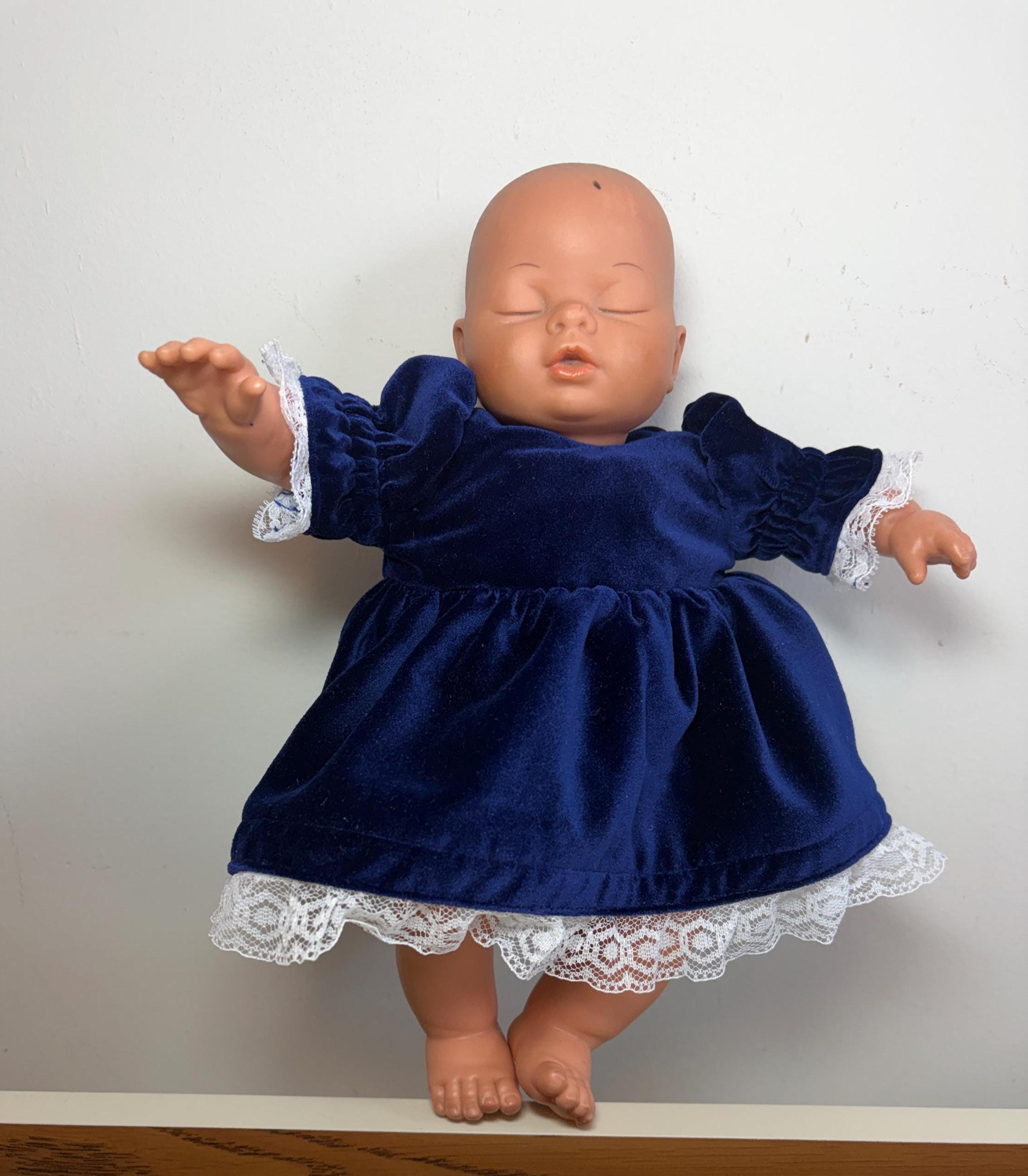 blue with gold quince dress Zone Planet | Red Tie Back Square Neck Velvet Babydoll Dress main image 0
