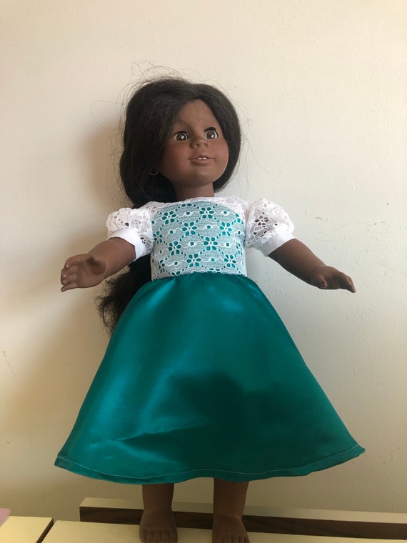 Satin and Lace Party or Princess Dress for 18 Inch Doll Such as American  Girl -  Canada
