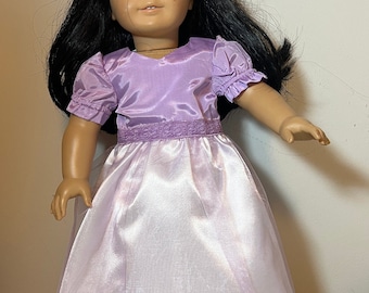 Party dresses for 18 inch doll such as American Girl