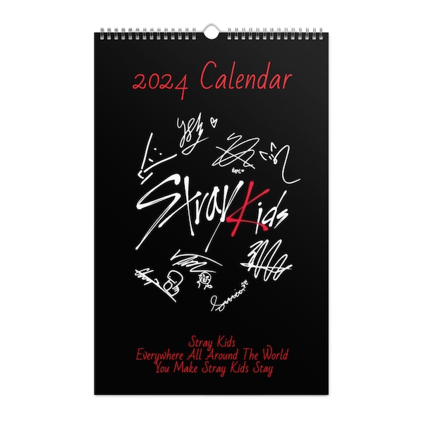 Stray Kids Wall calendar (2024)