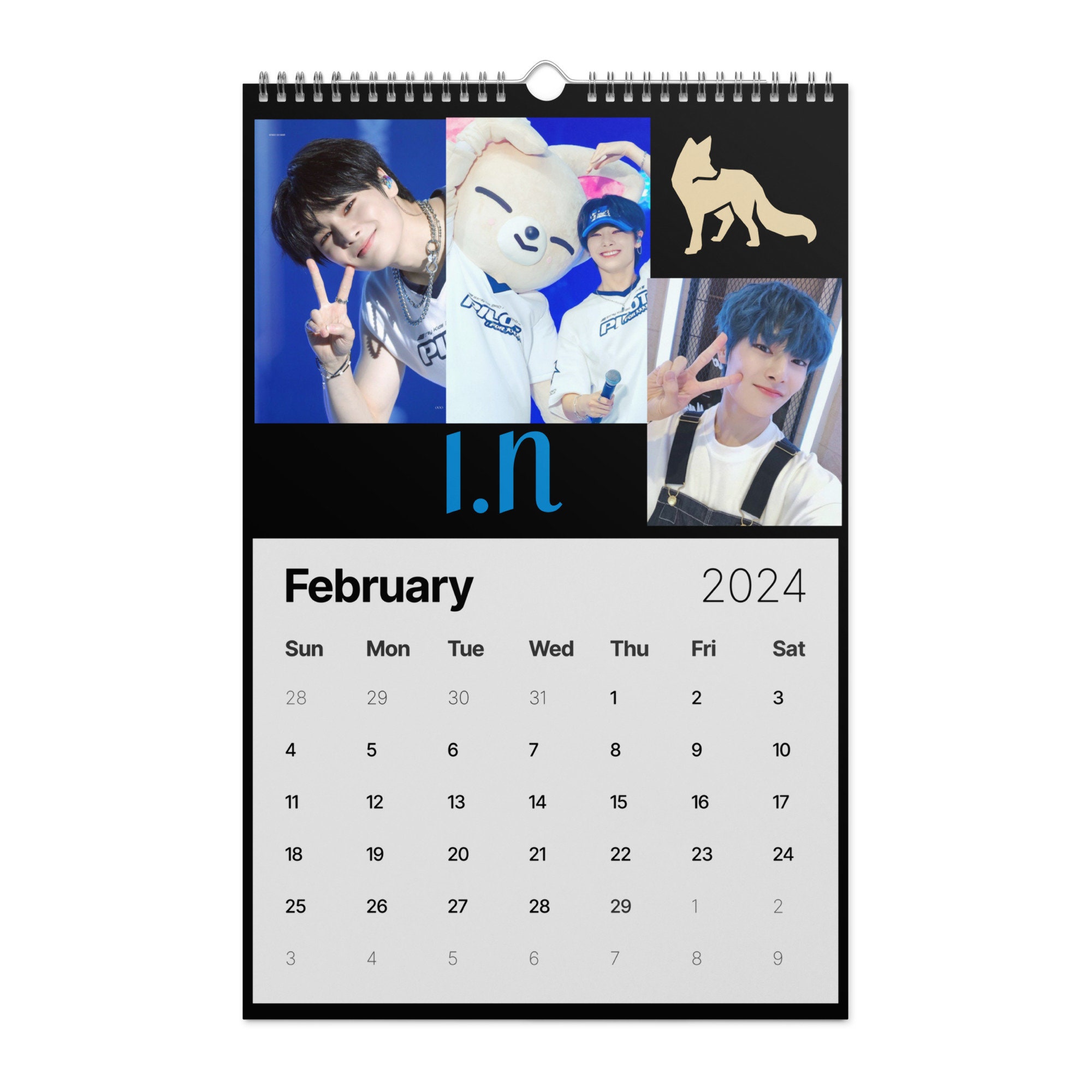 Stray Kids Wall Calendar 2024 Etsy
