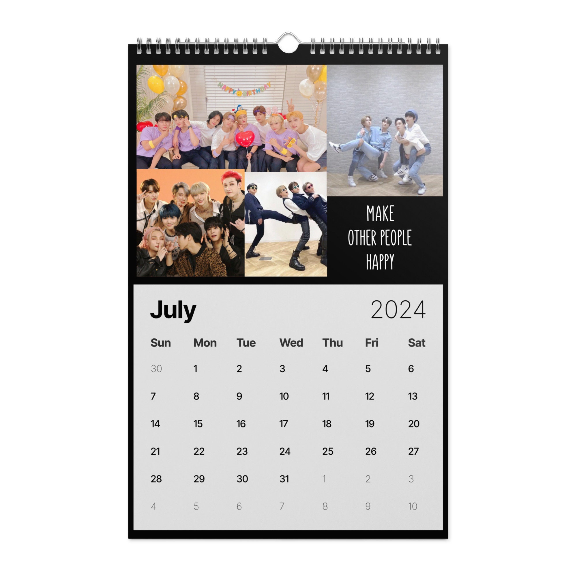 Stray Kids Wall Calendar 2024 Etsy