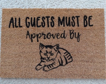 Pet Doormat/Cats/Dogs/Custom Doormats