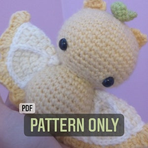 Lemon Bat PDF Digital Pattern