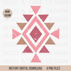 Aztec PNG, Aztec design, Cowgirl PNG, Cowboy designs, Western sublimation, Western designs, Instant downloads, Distressed Aztec Design, PNG