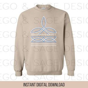 Western Boot Stitching, Boot Stitching PNG, Western Design, Cowboy ...