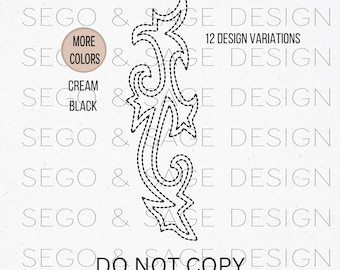 Puntada de bota de dragón, diseño de Sego y Sage, gráfico occidental, bordado de bota occidental PNG, estampado de vaquera, ropa de ganadería y agricultura, vaquera