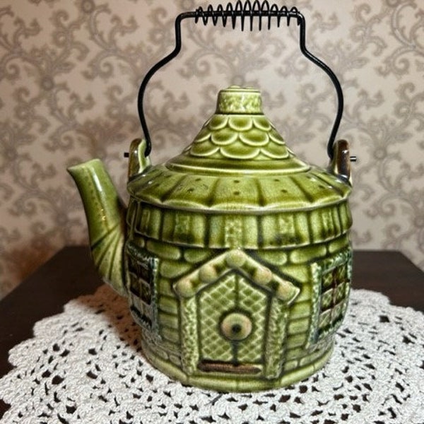 Cottage Teapot Japan Etsy