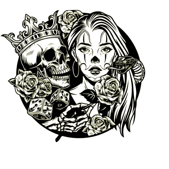 Death and Beauty Chicano Style - Etsy