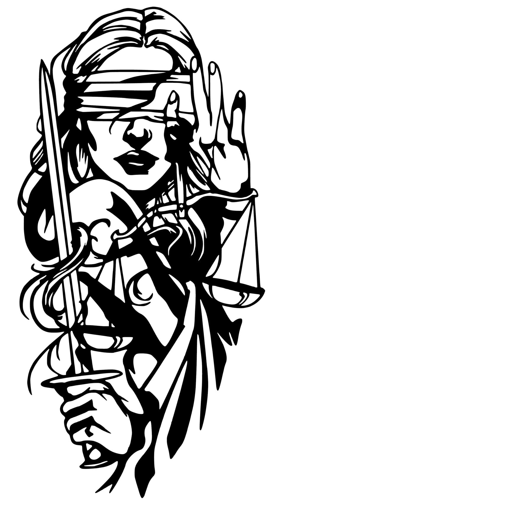 Lady Justice Etsy