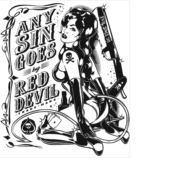 Any Sin Pinup