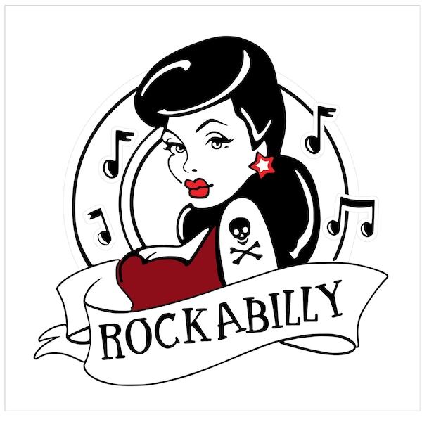 Rockabilly Classique svg