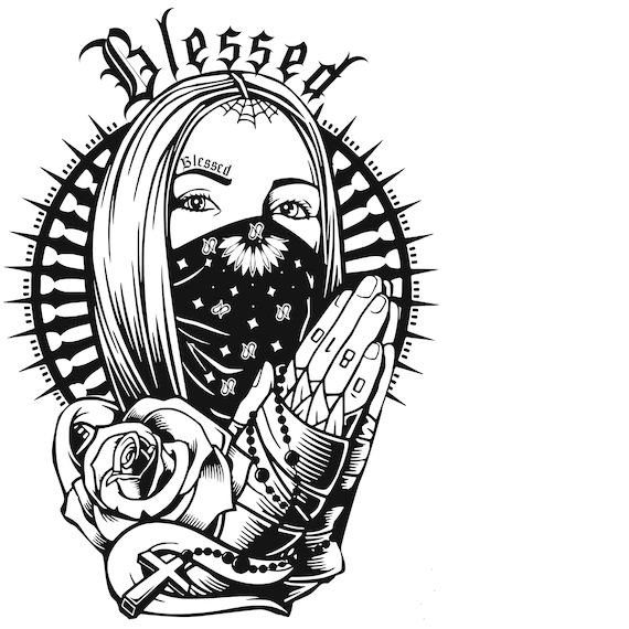 Blessed Chicano Style for Wall Art T shirts Tumblers and More. Etsy